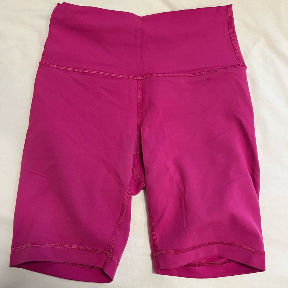 Pink wunder train shorts